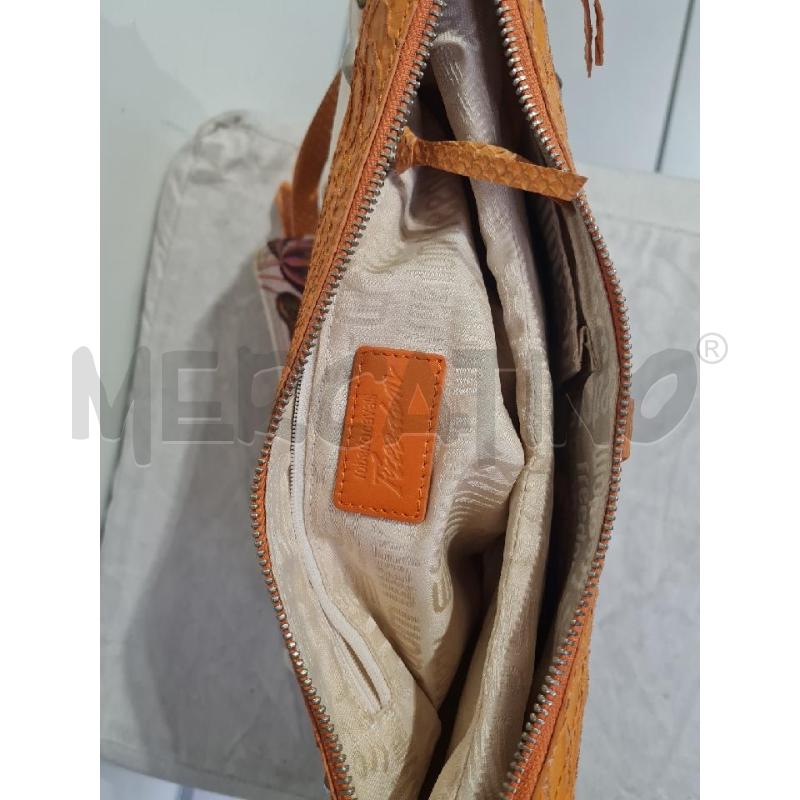 BORSA DONNA CAVALLI ARANCIONE | Mercatino dell'Usato Modena 4