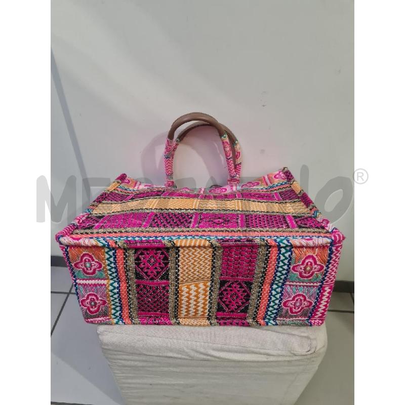 BORSA DONNA CHANDANA FANTA FUXIA | Mercatino dell'Usato Modena 3