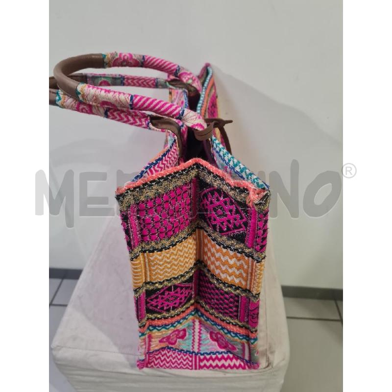 BORSA DONNA CHANDANA FANTA FUXIA | Mercatino dell'Usato Modena 4