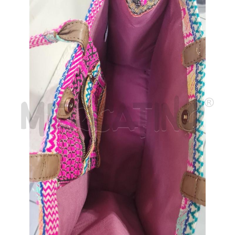 BORSA DONNA CHANDANA FANTA FUXIA | Mercatino dell'Usato Modena 5