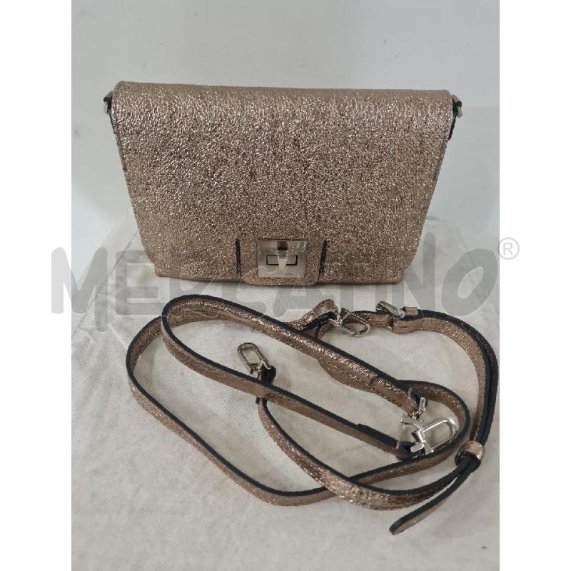 BORSA DONNA CHIARINI BRONZO PELLE | Mercatino dell'Usato Modena 1