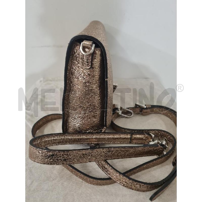 BORSA DONNA CHIARINI BRONZO PELLE | Mercatino dell'Usato Modena 2