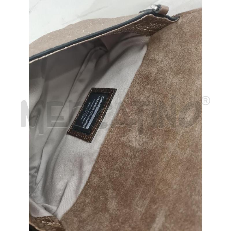 BORSA DONNA CHIARINI BRONZO PELLE | Mercatino dell'Usato Modena 5