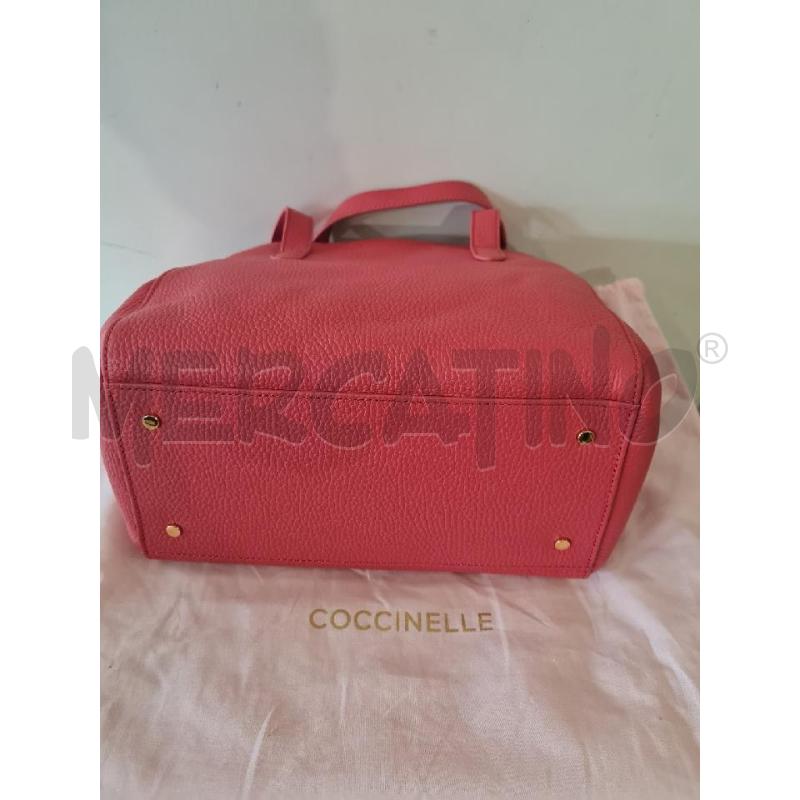 BORSA DONNA COCCINELLE ROSA ANTICO | Mercatino dell'Usato Modena 3
