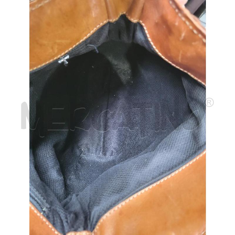 BORSA DONNA DE VECCHI INTRECCIATA CUOIO | Mercatino dell'Usato Modena 5