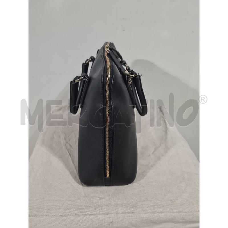 BORSA DONNA FURLA NERA CHIUSURA ORO  TRAPEZIO | Mercatino dell'Usato Modena 2