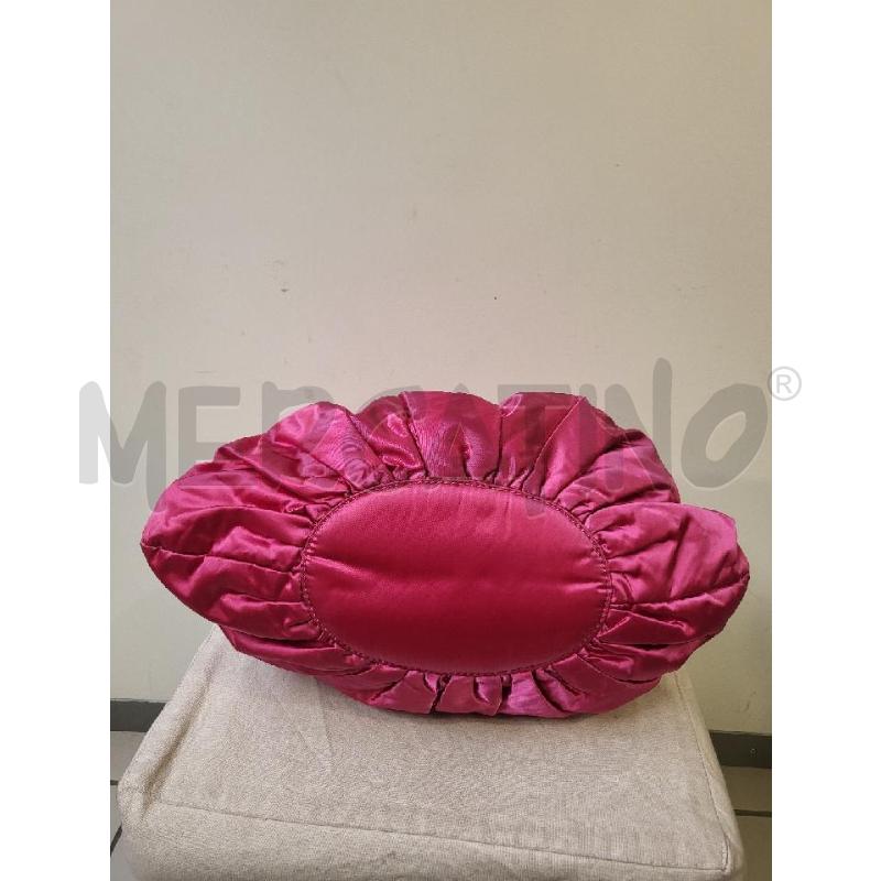 BORSA DONNA FUXIA FAY TELA VELA PELLE | Mercatino dell'Usato Modena 2