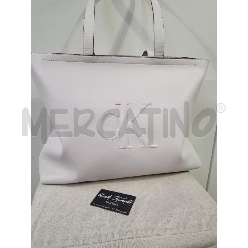 BORSA DONNA GHIACCIO SHOPPER CK | Mercatino dell'Usato Modena 1