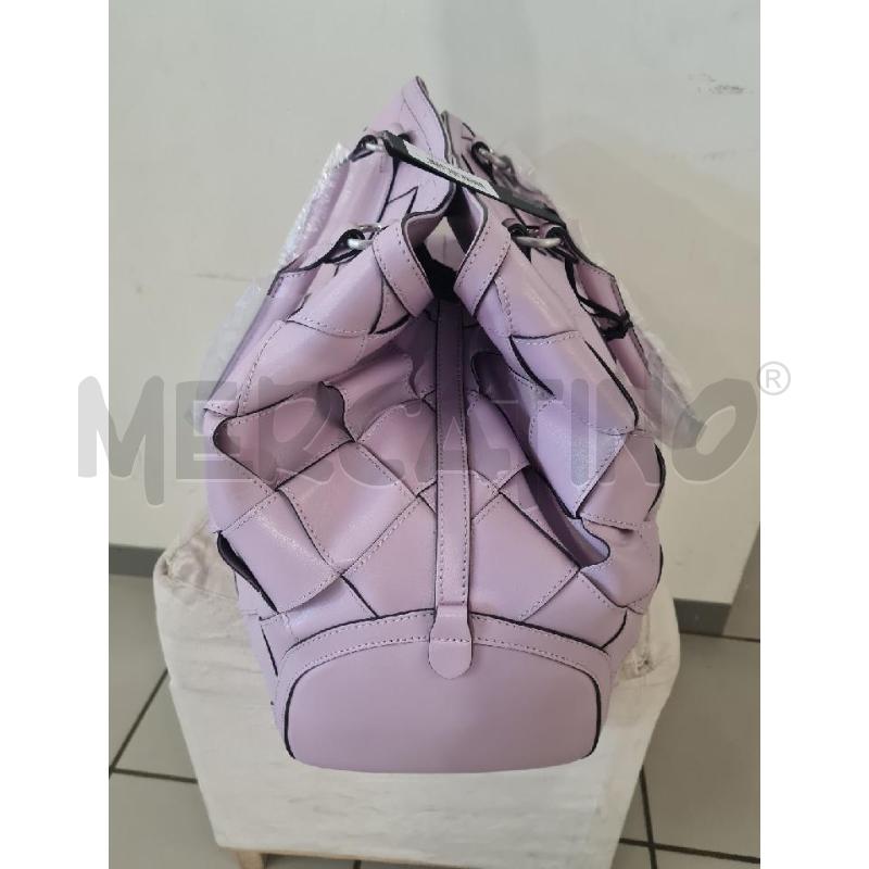 BORSA DONNA GUESS LUXE LILLA PELLE | Mercatino dell'Usato Modena 4