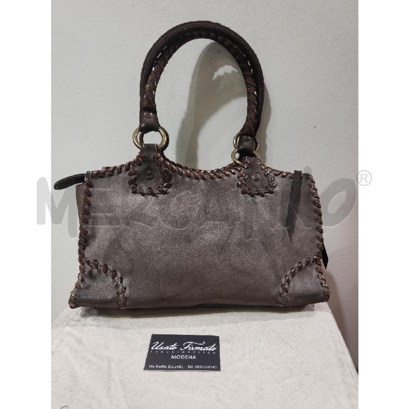 BORSA DONNA MALIPARMI TESTA DI MORO IMPUNTURATA | Mercatino dell'Usato Modena 1