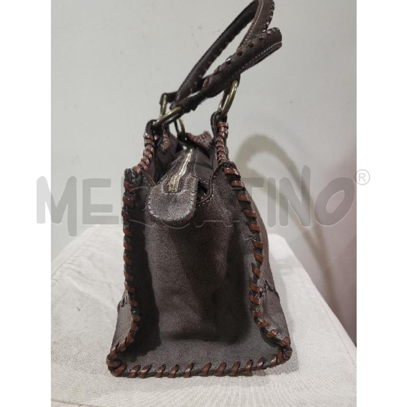 BORSA DONNA MALIPARMI TESTA DI MORO IMPUNTURATA | Mercatino dell'Usato Modena 3