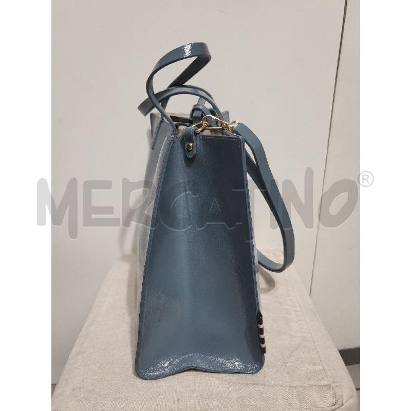 BORSA DONNA MANILA GRACE AZZURRA | Mercatino dell'Usato Modena 2