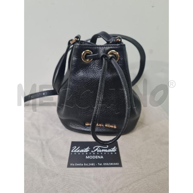 BORSA DONNA MICHAEL KORS NERA SECCHIELLO | Mercatino dell'Usato Modena 1