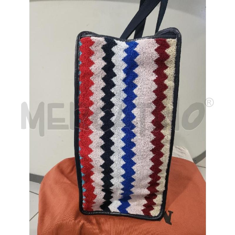 BORSA DONNA MISSONI TOTE BAG VIAGGIO | Mercatino dell'Usato Modena 2