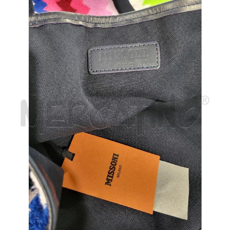 BORSA DONNA MISSONI TOTE BAG VIAGGIO | Mercatino dell'Usato Modena 4