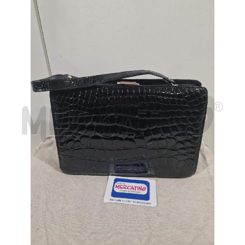 BORSA DONNA NERA COCCO PICCOLA | Mercatino dell'Usato Modena 1