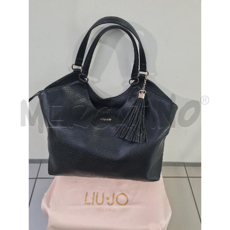 BORSA DONNA NERA LIU JO GRANDE | Mercatino dell'Usato Modena 1