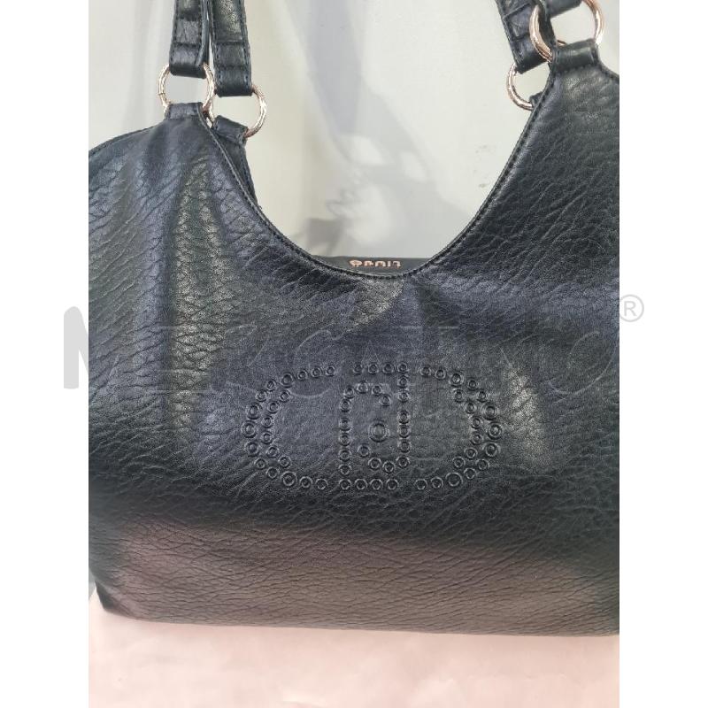 BORSA DONNA NERA LIU JO GRANDE | Mercatino dell'Usato Modena 3