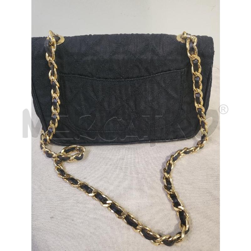 BORSA DONNA NERA MALIPARMI TRAPUNT | Mercatino dell'Usato Modena 3