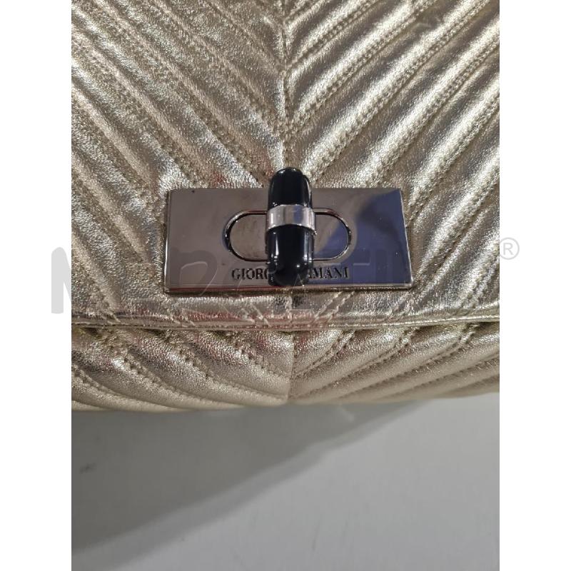 BORSA DONNA ORO GIORGIO ARMANI | Mercatino dell'Usato Modena 5