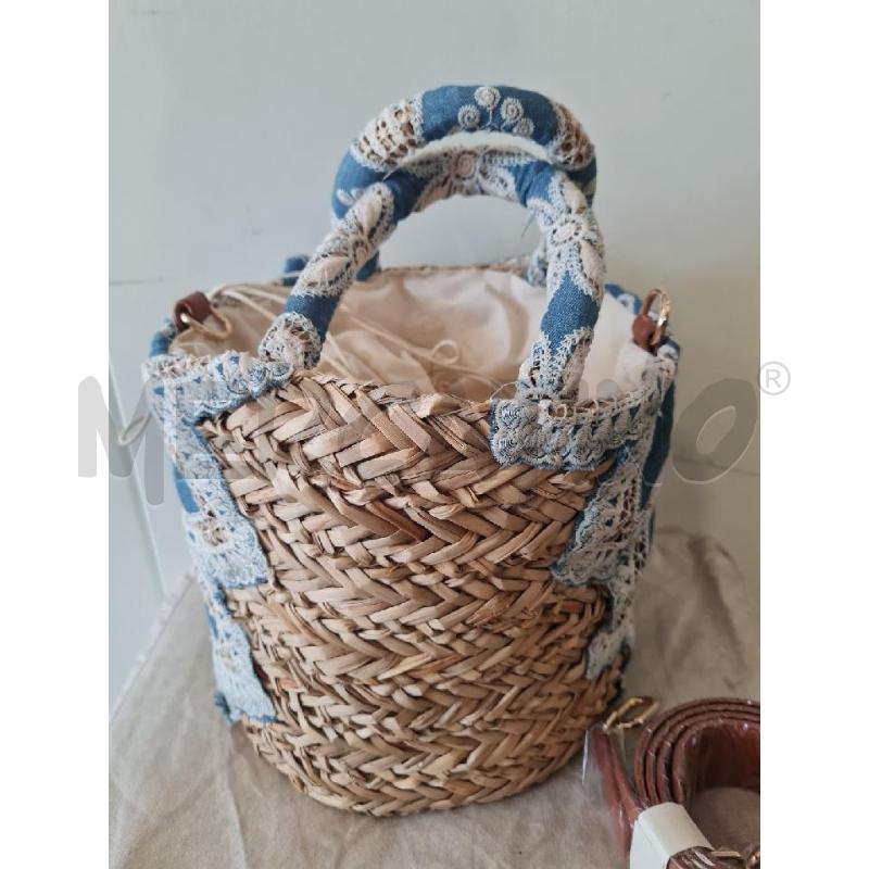 BORSA DONNA PAGLIA BAULETTO BERLE | Mercatino dell'Usato Modena 3