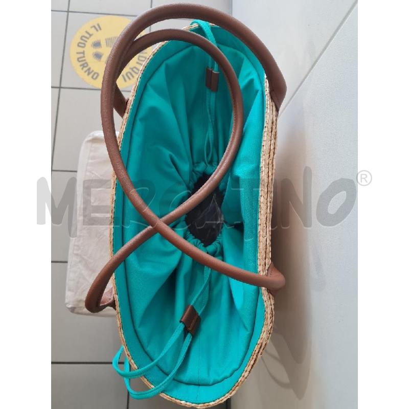 BORSA DONNA PAGLIA MANDARINA DUCK | Mercatino dell'Usato Modena 2