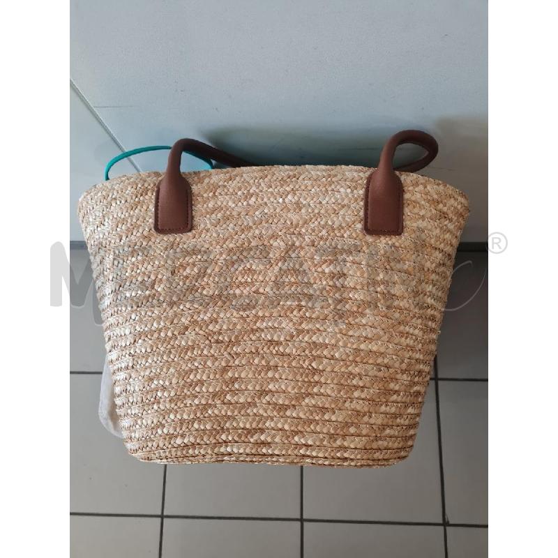 BORSA DONNA PAGLIA MANDARINA DUCK | Mercatino dell'Usato Modena 3