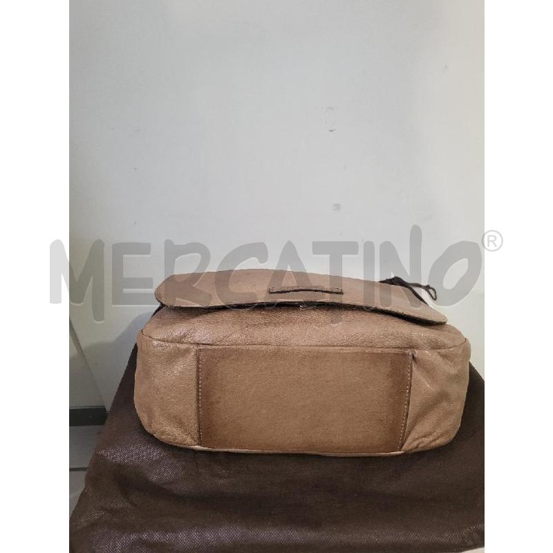 BORSA DONNA PELLE COCCINELLE TABACCO  | Mercatino dell'Usato Modena 4