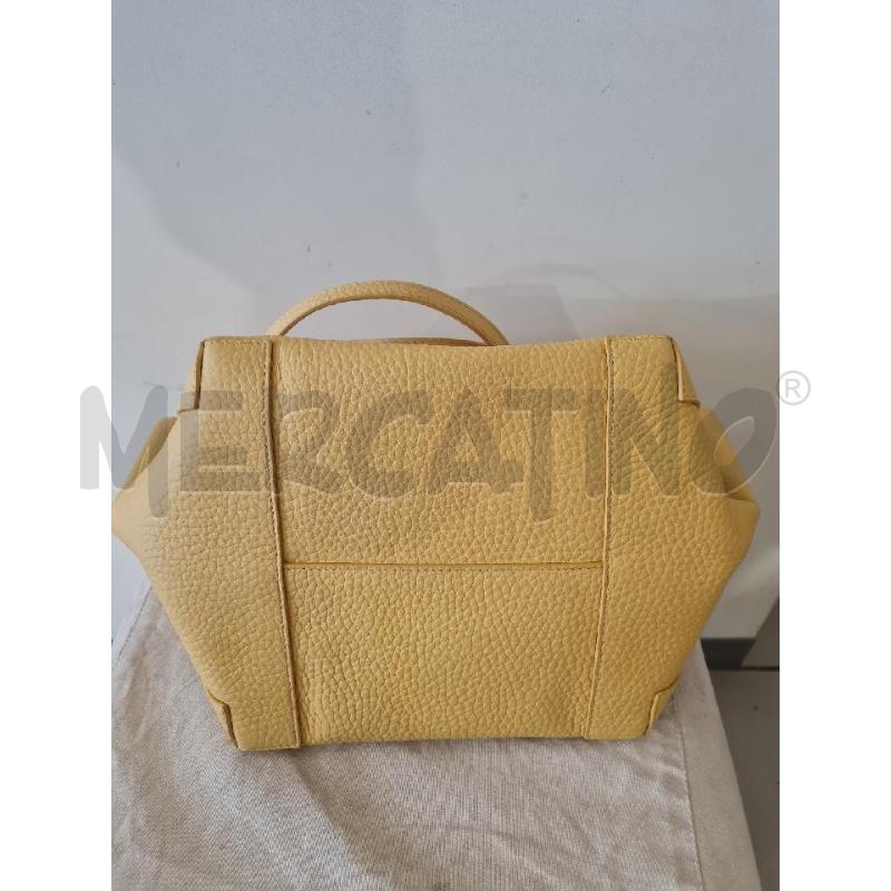 BORSA DONNA PELLE ORCIANI OCRA | Mercatino dell'Usato Modena 3