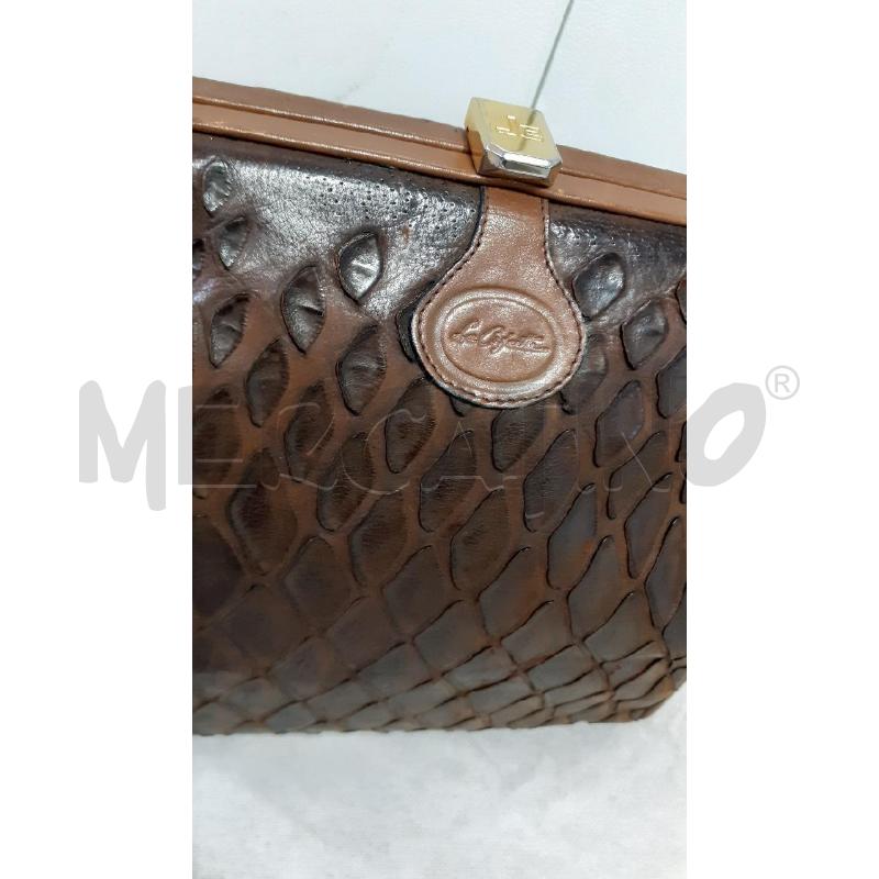 BORSA DONNA PELLE PANGOLINO VINTAGE | Mercatino dell'Usato Modena 2