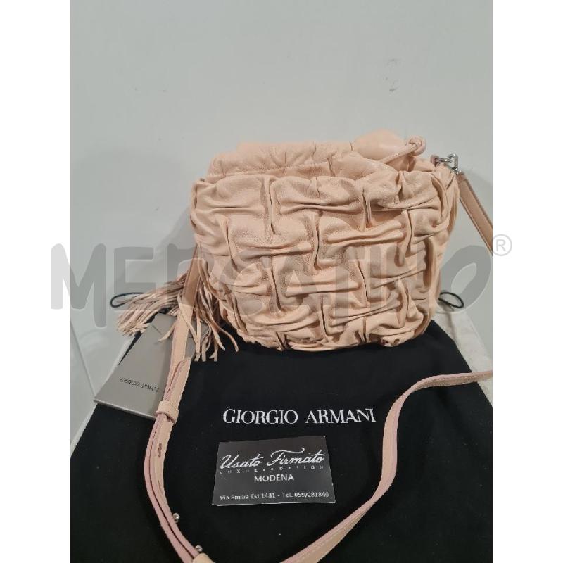 BORSA DONNA PESCA GIORGIO ARMANI | Mercatino dell'Usato Modena 1