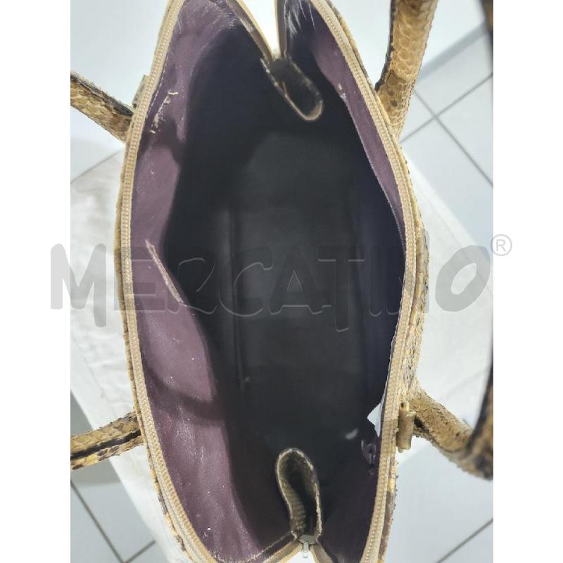 BORSA DONNA PITONE  | Mercatino dell'Usato Modena 5