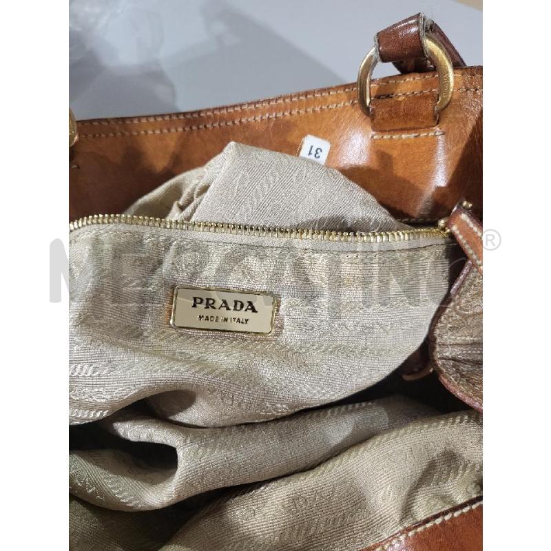 BORSA DONNA PRADA STAMPA ORO | Mercatino dell'Usato Modena 4
