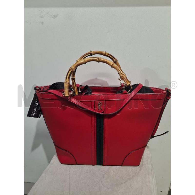 BORSA DONNA ROSSA ROBERTA CAMERINO | Mercatino dell'Usato Modena 1