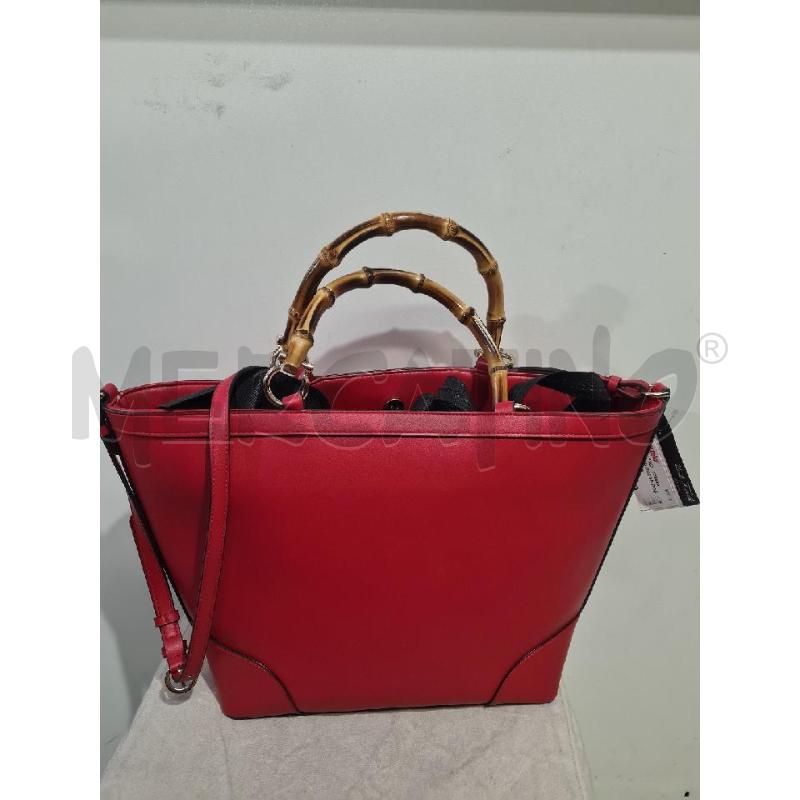 BORSA DONNA ROSSA ROBERTA CAMERINO | Mercatino dell'Usato Modena 3