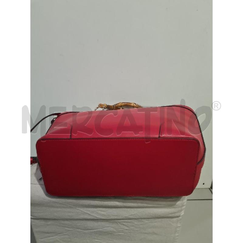 BORSA DONNA ROSSA ROBERTA CAMERINO | Mercatino dell'Usato Modena 4
