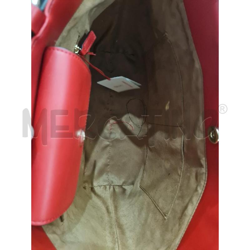 BORSA DONNA ROSSA ROBERTA CAMERINO | Mercatino dell'Usato Modena 5