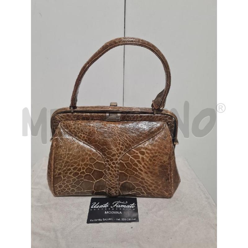 BORSA DONNA TARTARUGA MIELE DA RIVEDERE | Mercatino dell'Usato Modena 1