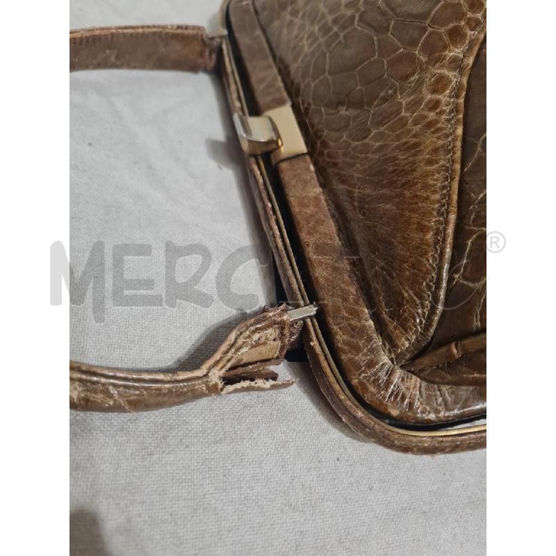 BORSA DONNA TARTARUGA MIELE DA RIVEDERE | Mercatino dell'Usato Modena 4