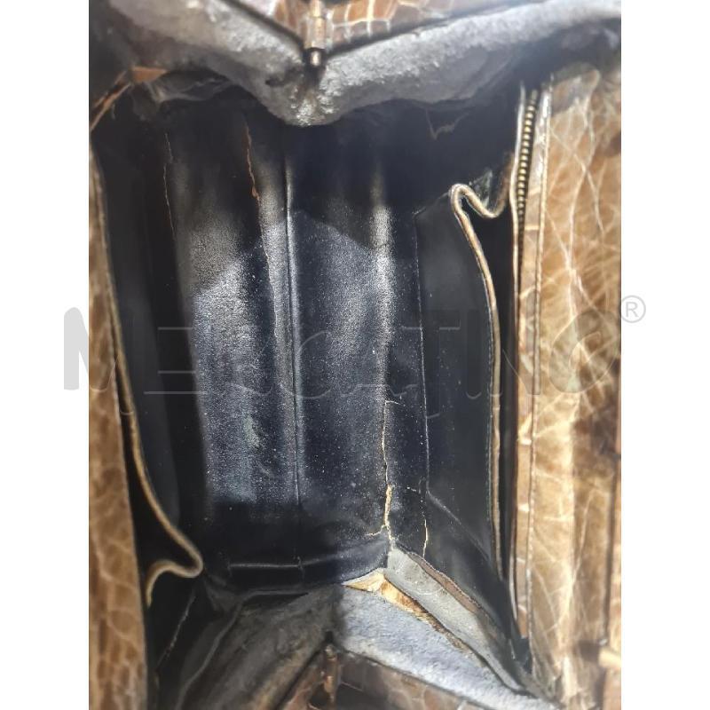 BORSA DONNA TARTARUGA MIELE DA RIVEDERE | Mercatino dell'Usato Modena 5