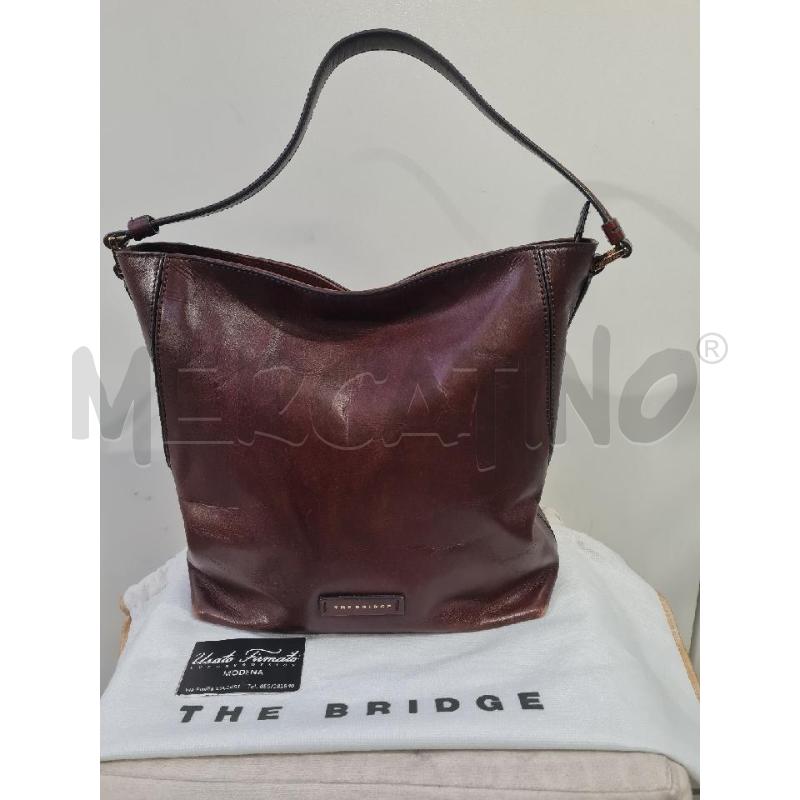 BORSA DONNA THE BRIDGE MARRONE | Mercatino dell'Usato Modena 1
