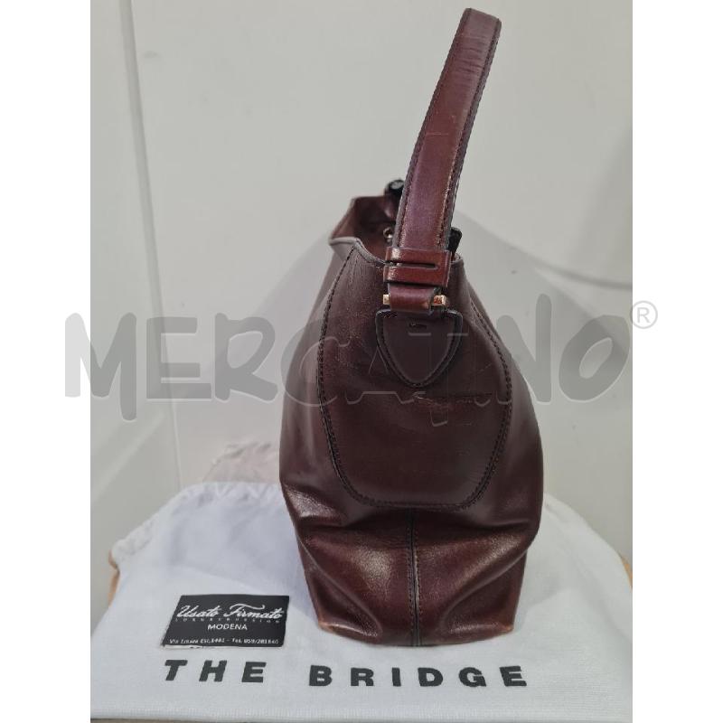 BORSA DONNA THE BRIDGE MARRONE | Mercatino dell'Usato Modena 4