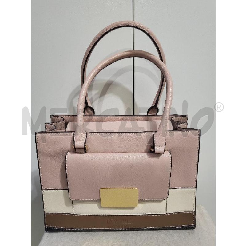 BORSA DONNA TWIN SET ROSA COGNAC | Mercatino dell'Usato Modena 1
