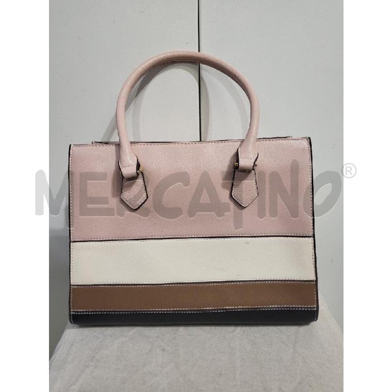 BORSA DONNA TWIN SET ROSA COGNAC | Mercatino dell'Usato Modena 3