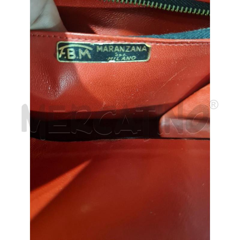 BORSA DONNA VINTAGE CAVALLINO NERA | Mercatino dell'Usato Modena 5
