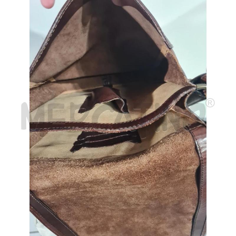 BORSA UOMO TRACOLLA ARTIGIANALE I MEDICI | Mercatino dell'Usato Modena 5