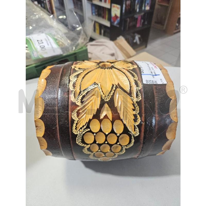 BOTTE IN LEGNO DECORATA | Mercatino dell'Usato Modena 1