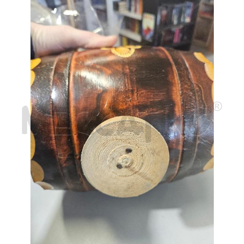 BOTTE IN LEGNO DECORATA | Mercatino dell'Usato Modena 4