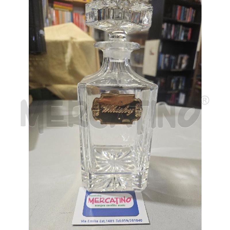 BOTTIGLIA CRIST. RCR TARGA WHISKY ### | Mercatino dell'Usato Modena 1