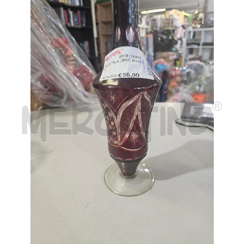 BOTTIGLIA CRIST. ROSSA | Mercatino dell'Usato Modena 2